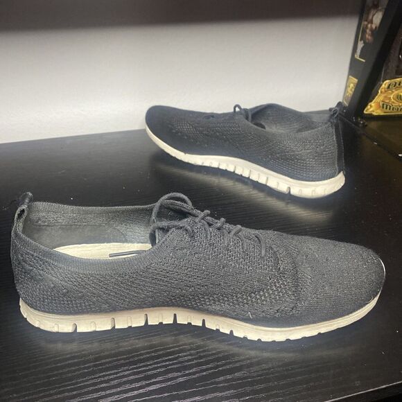 Cole Haan W06723 Zerogrand Solid Knit Wing Tip Oxford Shoes Women's Size 11 B - Picture 7 of 11